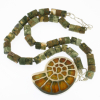 Ammonite-Fossil-necklace-with-Rhyolite-beads
