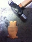 Filling Holes in a Ready Made Copper Blank