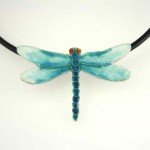 Dragonfly-Pendant-cloisonne