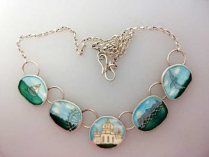 Map of Memories Necklace - Brighton