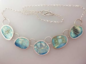 Map of Memories Necklace - London