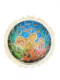 Coral Reef Brooch/Pendant